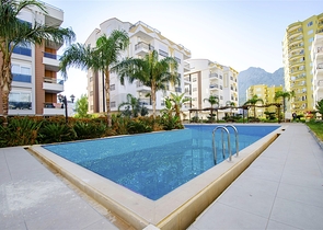 شقة 1 + 1 في منطقة هورما - أنطاليا