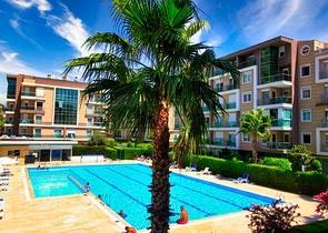 شقة 2 + 1 في منطقة هورما الصغيرة - أنطاليا