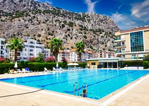 شقة 2 + 1 في منطقة هورما الصغيرة - أنطاليا