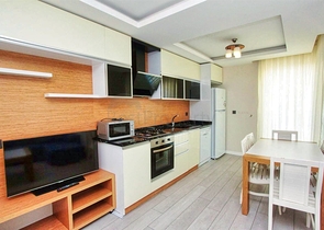 شقة 2 + 1 في منطقة هورما الصغيرة - أنطاليا