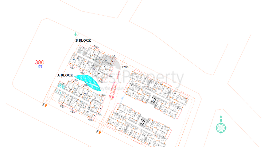 الاستثمار العقاري في الانيا - مجمع قيد الانشاء قريب من شاطئ كليوباترا 