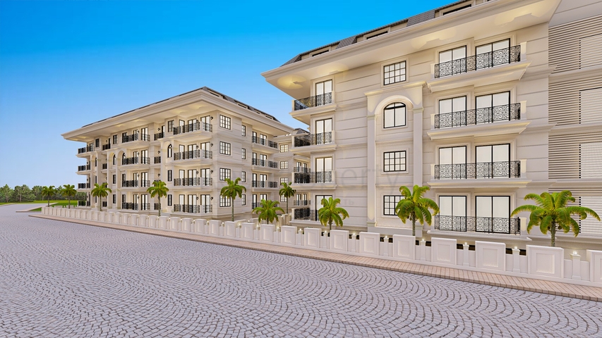 الاستثمار العقاري في الانيا - مجمع قيد الانشاء قريب من شاطئ كليوباترا 