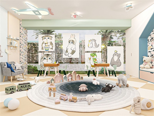 الاستثمار العقاري في الانيا - مجمع قيد الانشاء قريب من شاطئ كليوباترا 