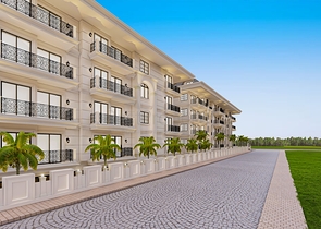 الاستثمار العقاري في الانيا - مجمع قيد الانشاء قريب من شاطئ كليوباترا 