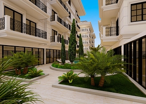 الاستثمار العقاري في الانيا - مجمع قيد الانشاء قريب من شاطئ كليوباترا 