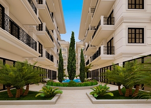 الاستثمار العقاري في الانيا - مجمع قيد الانشاء قريب من شاطئ كليوباترا 