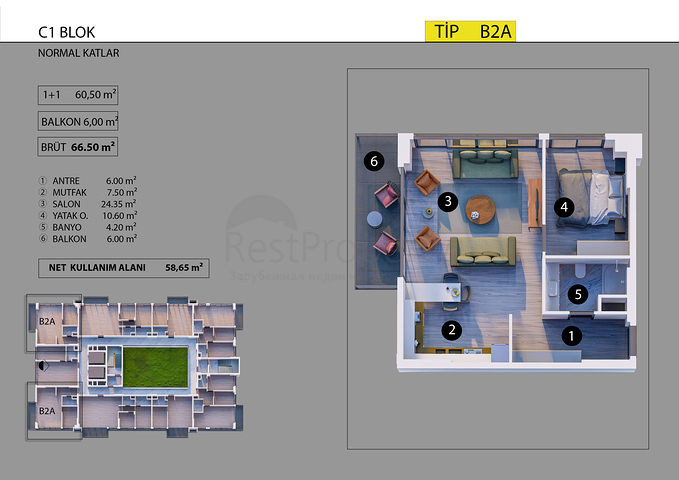 مشروع استثماري في منطقة ألتنتاش - أنطاليا