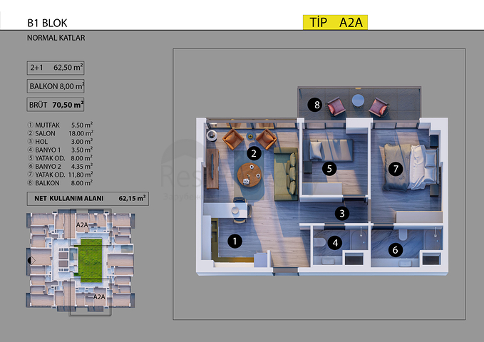 مشروع استثماري في منطقة ألتنتاش - أنطاليا