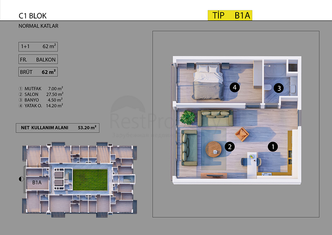 مشروع استثماري في منطقة ألتنتاش - أنطاليا