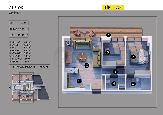 مشروع استثماري في منطقة ألتنتاش - أنطاليا