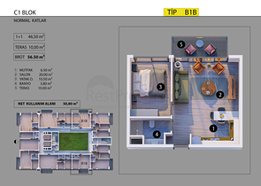 مشروع استثماري في منطقة ألتنتاش - أنطاليا