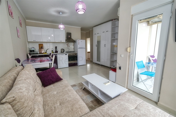 شقة 2 + 1 في منطقة ليمان المرموقة - أنطاليا