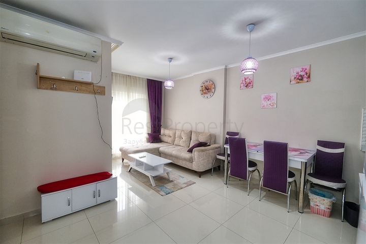 شقة 2 + 1 في منطقة ليمان المرموقة - أنطاليا