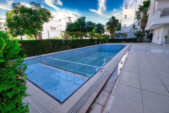 شقة 2 + 1 في منطقة ليمان المرموقة - أنطاليا