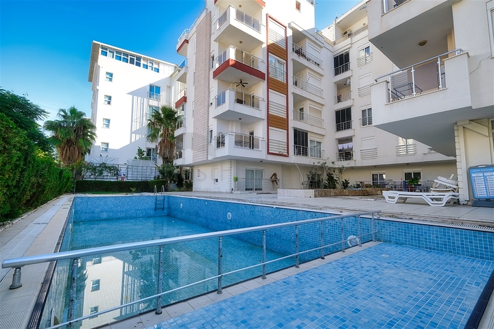 شقة 2 + 1 في منطقة ليمان المرموقة - أنطاليا