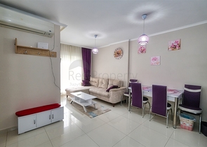 شقة 2 + 1 في منطقة ليمان المرموقة - أنطاليا