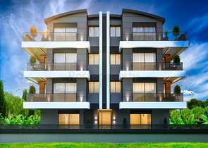 شقق 2 + 1 ، 3 + 1 مخطط لها في كونيالتي - أنطاليا