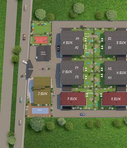 فلل 3 + 1 ، 4 + 1 في دوشمالتي - أنطاليا
