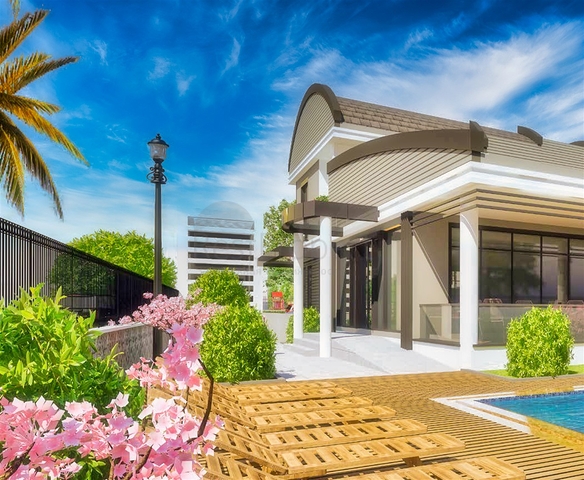 فلل 3 + 1 ، 4 + 1 في دوشمالتي - أنطاليا