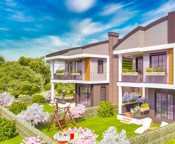 فلل 3 + 1 ، 4 + 1 في دوشمالتي - أنطاليا