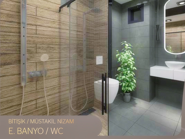 فلل 3 + 1 ، 4 + 1 في دوشمالتي - أنطاليا