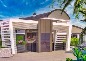 فلل 3 + 1 ، 4 + 1 في دوشمالتي - أنطاليا