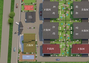 فلل 3 + 1 ، 4 + 1 في دوشمالتي - أنطاليا