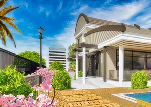 فلل 3 + 1 ، 4 + 1 في دوشمالتي - أنطاليا