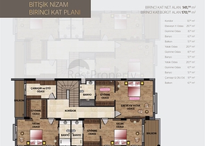 فلل 3 + 1 ، 4 + 1 في دوشمالتي - أنطاليا