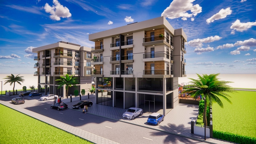 شقق 3 + 1 في كيبيز - أنطاليا