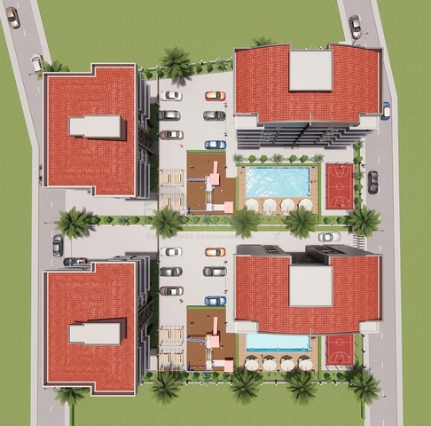 شقق 3 + 1 في كيبيز - أنطاليا