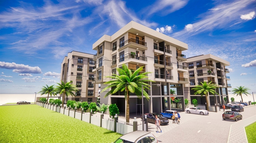 شقق 3 + 1 في كيبيز - أنطاليا