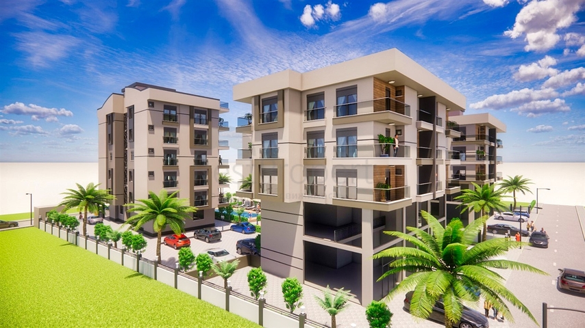 شقق 3 + 1 في كيبيز - أنطاليا