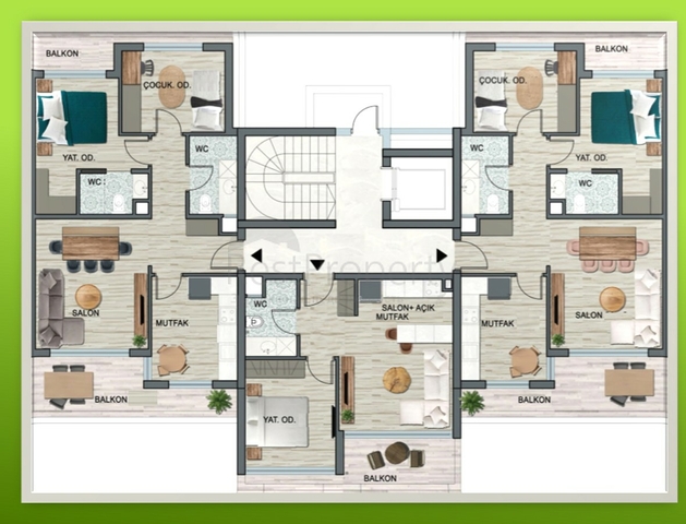 مشروع استثماري في منطقة ألتنتاش - أنطاليا