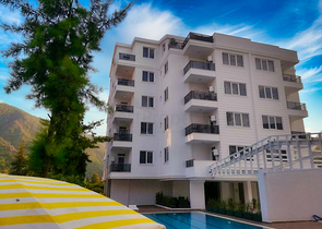 شقة 2 + 2 في منطقة ساريسو - أنطاليا