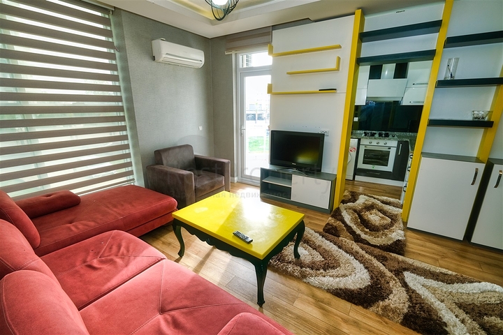 شقة 1 + 1 في منطقة هورما  - أنطاليا