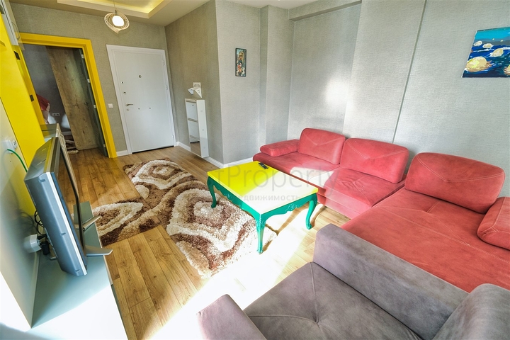 شقة 1 + 1 في منطقة هورما  - أنطاليا