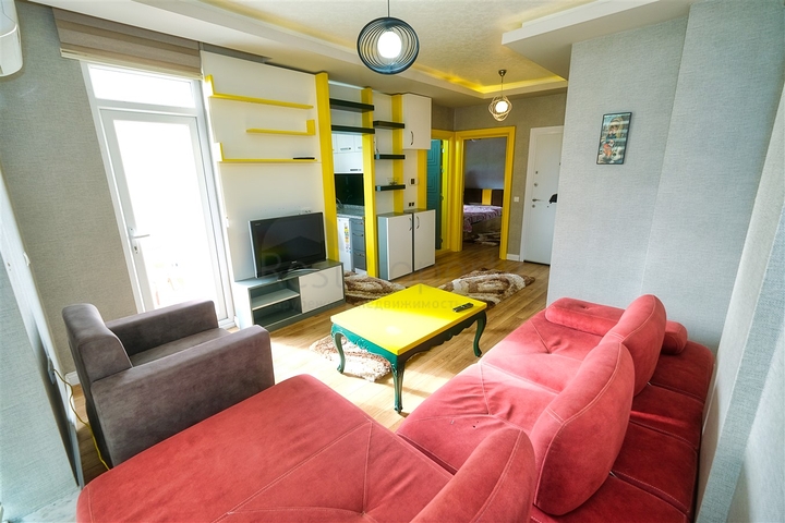 شقة 1 + 1 في منطقة هورما  - أنطاليا