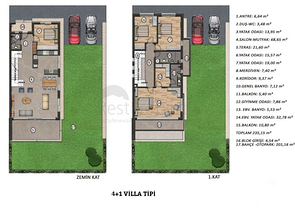  فيلا 4 + 1 في دوشمالتي - انطاليا