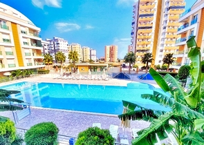 شقة 4 + 1 في منطقة ساريسو - أنطاليا