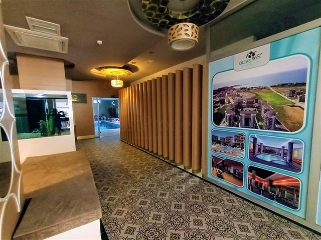 خلف مول الانيوم - شقة غرفة وصالة مفروشة -مجمع فاخر - في جيكجلي / الانيا 