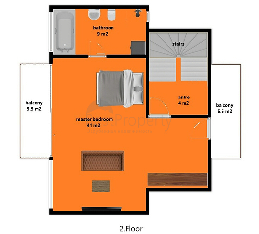  فيلا 5 + 1 في بيليك - أنطاليا