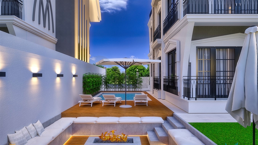 فلل في مجمع مرموق في بيليك