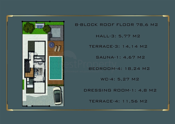 فلل في مجمع مرموق في بيليك