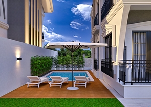 فلل في مجمع مرموق في بيليك