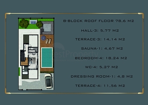 فلل في مجمع مرموق في بيليك