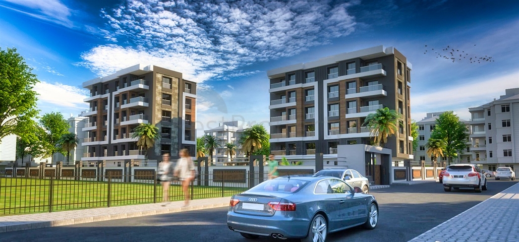 شقق 1 + 1 ، 2 + 1 ، 3 +   في كيبيز - أنطاليا