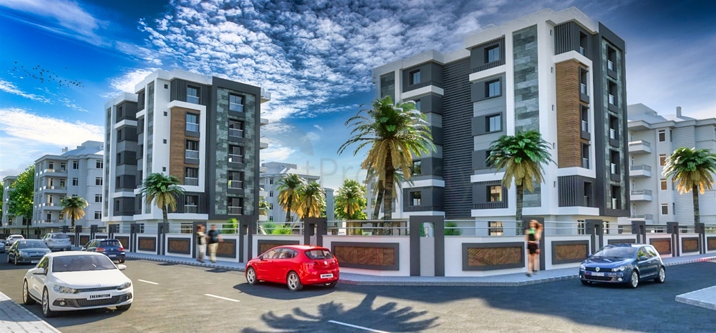 شقق 1 + 1 ، 2 + 1 ، 3 +   في كيبيز - أنطاليا