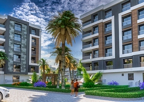 شقق 1 + 1 ، 2 + 1 ، 3 +   في كيبيز - أنطاليا