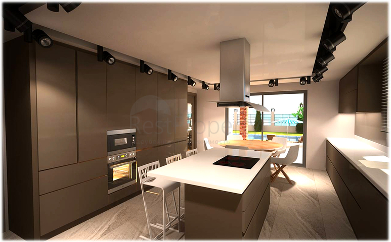 مجمع فلل 4 + 1 مخطط في دوشمالتي - أنطاليا